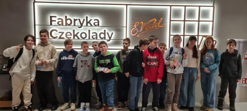 Wycieczka do Fabryki Czekolady E. Wedel - kl.5 a