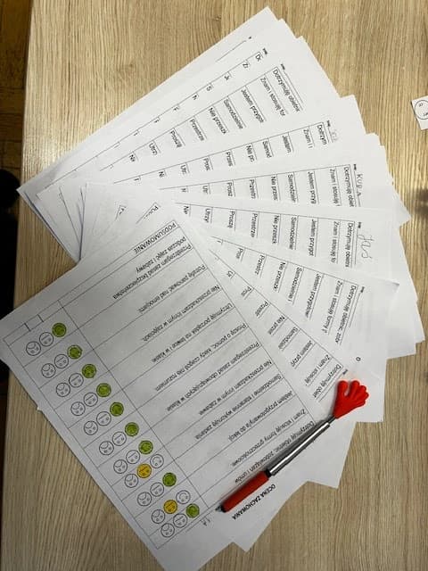 Zawsze, czasami, rzadko - samoocena zachowania w 1a