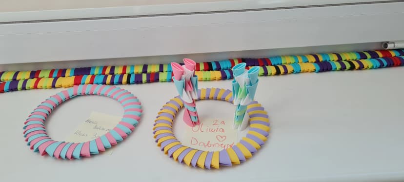 Świetlica - prace uczniów