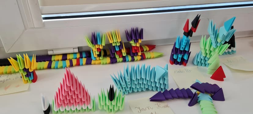 Świetlica - prace uczniów