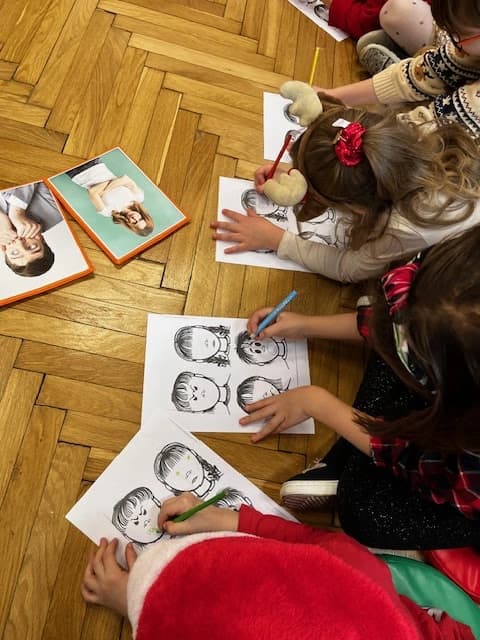 Rozmawiamy o emocjach - kolejne zajęcia "Spójrz inaczej" w 1a