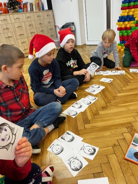 Rozmawiamy o emocjach - kolejne zajęcia "Spójrz inaczej" w 1a