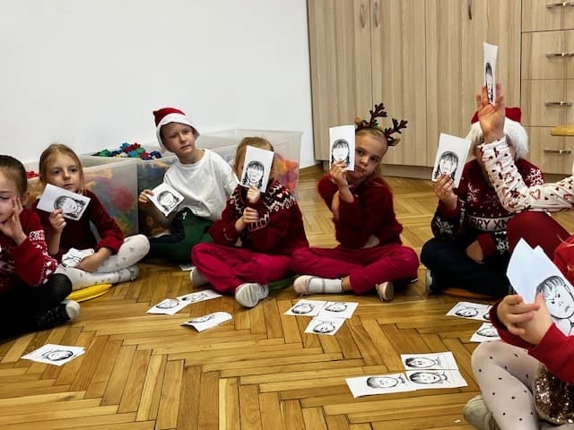 Rozmawiamy o emocjach - kolejne zajęcia "Spójrz inaczej" w 1a