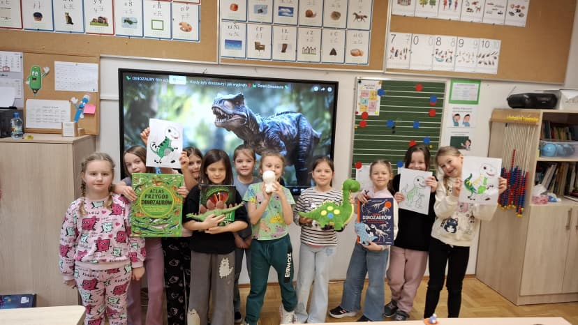 Dzień Dinozaura- w kl. 1b