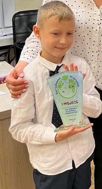 Brawa dla Antka z 1a