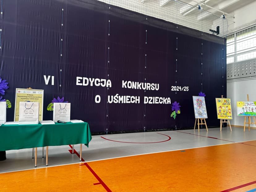 Konkurs literacki "O uśmiech dziecka" - Alicja Witek 6 B