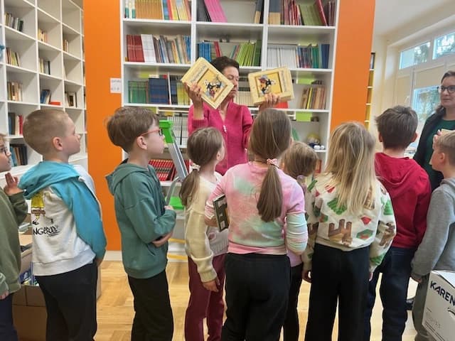 Marcowe, czytelnicze wyzwanie dla uczniów kl. 1a