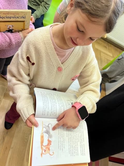 Marcowe, czytelnicze wyzwanie dla uczniów kl. 1a