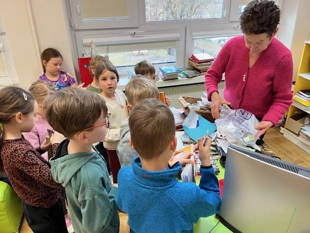 Marcowe, czytelnicze wyzwanie dla uczniów kl. 1a