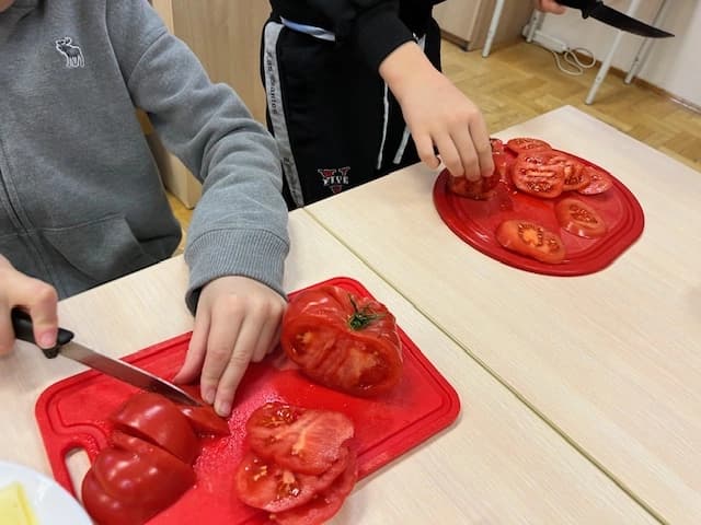 Poznajemy smaki - język angielski w klasie 1a