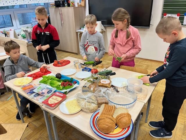 Poznajemy smaki - język angielski w klasie 1a