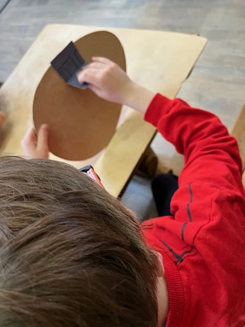 Wycieczka do stolarni - klasa 1a i 1b