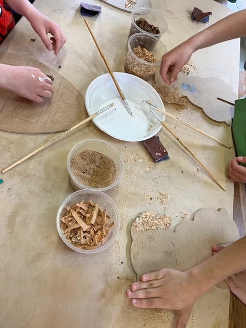 Wycieczka do stolarni - klasa 1a i 1b