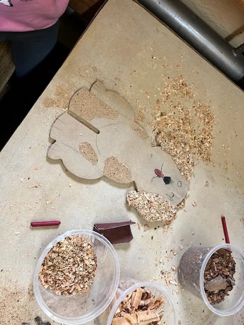 Wycieczka do stolarni - klasa 1a i 1b