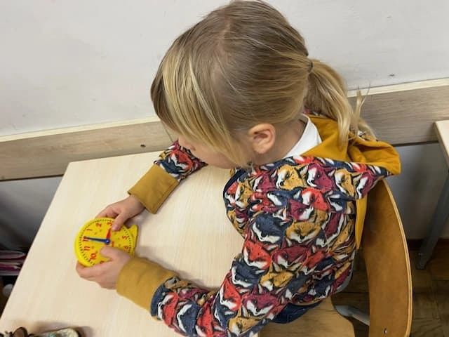 Która godzina? - aktywna nauka w 1a