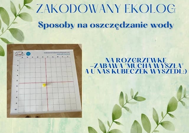 ZAKODOWANY EKOLOG -i sposoby na oszczędzanie wody