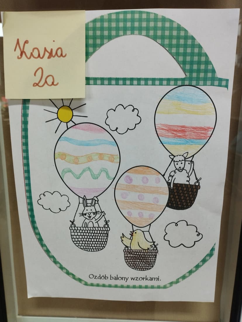 Świątecznie i wiosennie w szkolnej świetlicy