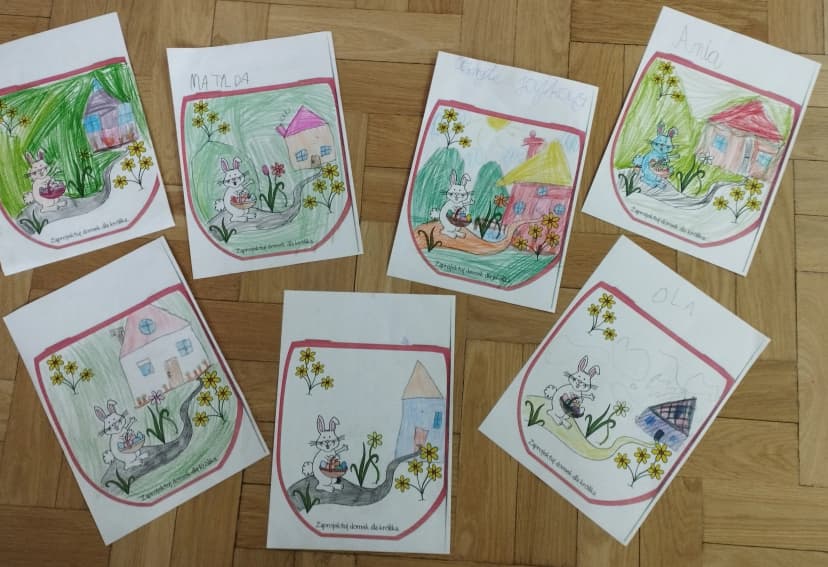 Świątecznie i wiosennie w szkolnej świetlicy