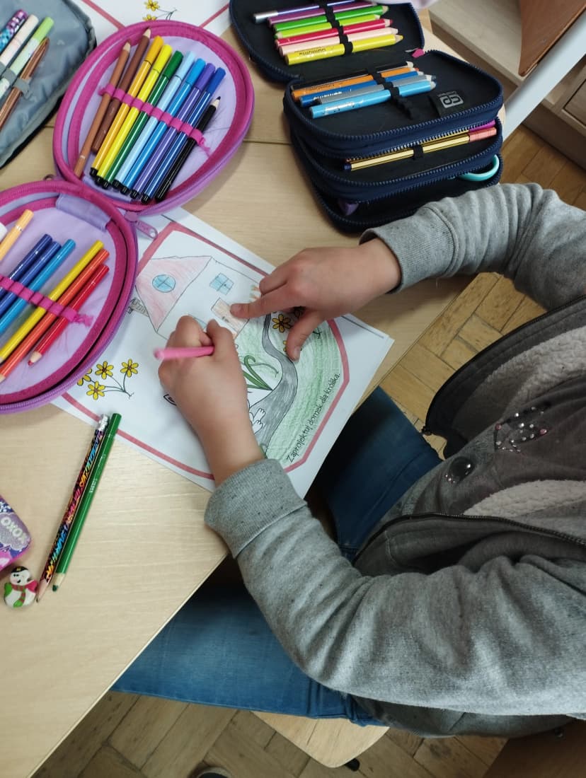 Świątecznie i wiosennie w szkolnej świetlicy