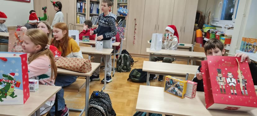 Mikołajki w 5 a