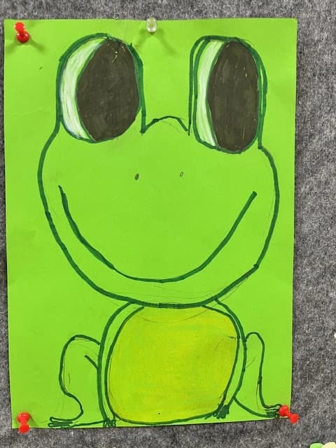 Światowy Dzień Żaby w klasie 1a