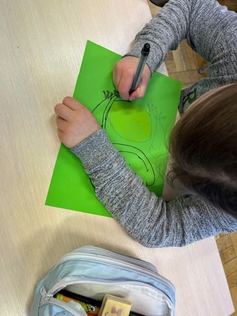 Światowy Dzień Żaby w klasie 1a