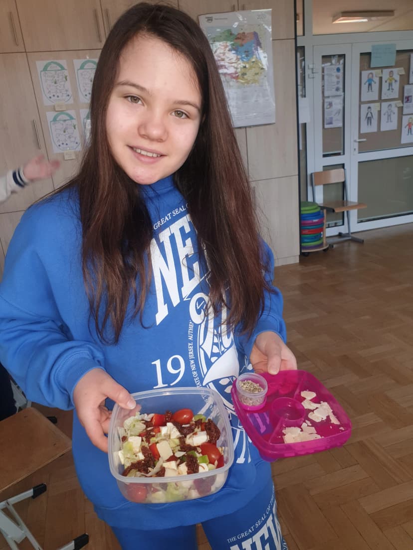 Sałatka dla zdrowia.