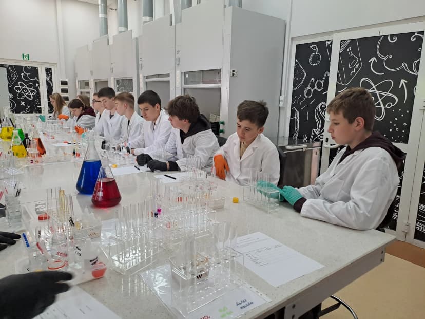 Wycieczka do Labosfery - klasa 7a