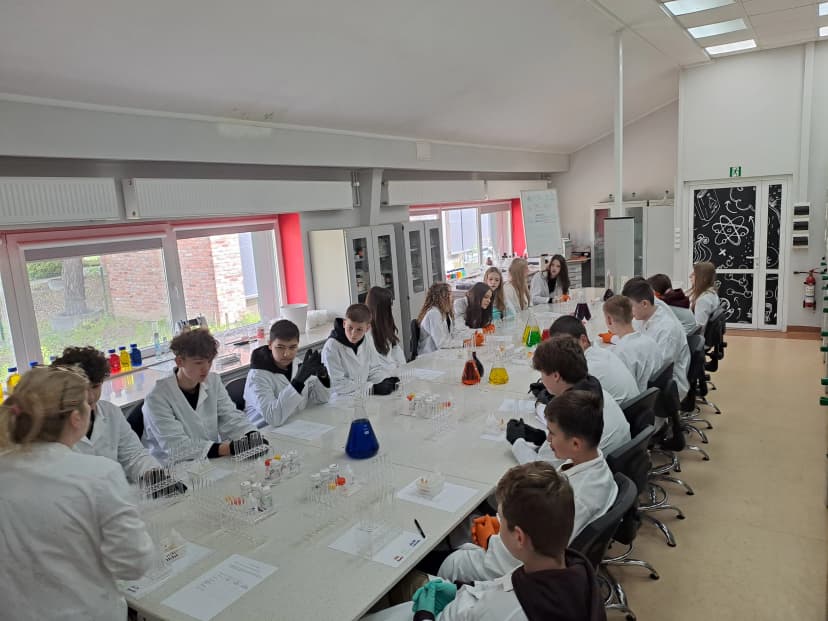 Wycieczka do Labosfery - klasa 7a