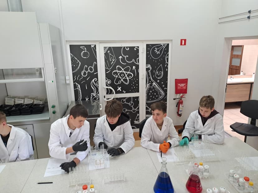 Wycieczka do Labosfery - klasa 7a