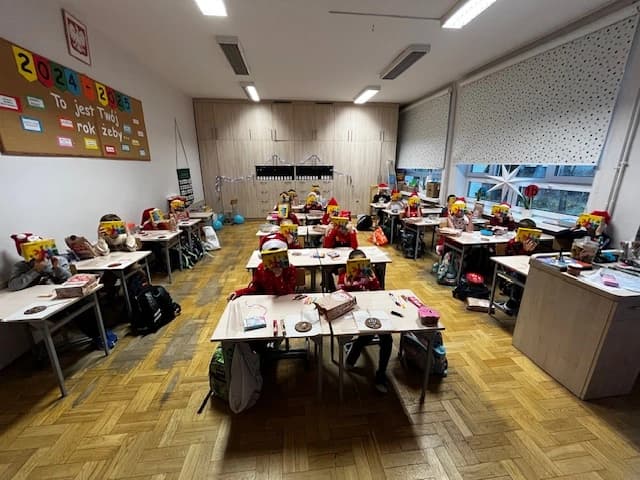 Mikołajki w 1a