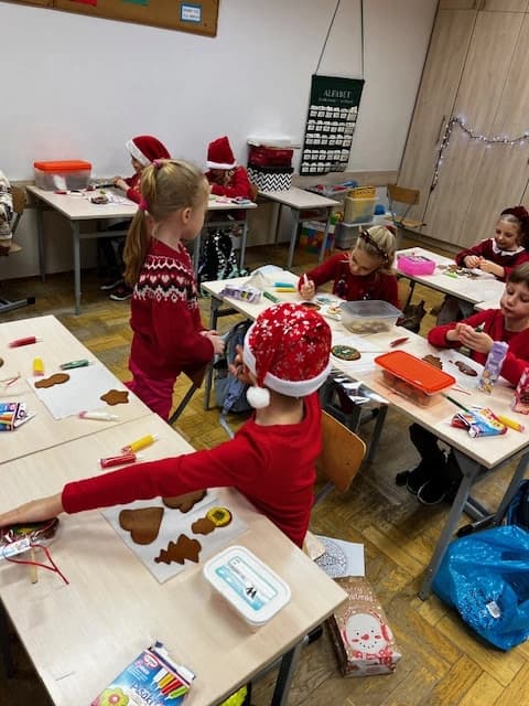 Mikołajki w 1a