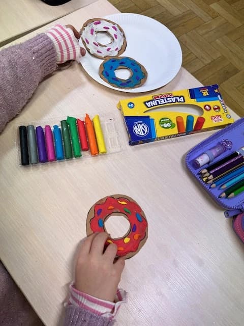 Przygotowania do tłustego czwartku w 1a