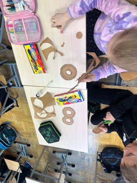 Przygotowania do tłustego czwartku w 1a