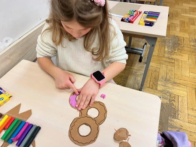 Przygotowania do tłustego czwartku w 1a