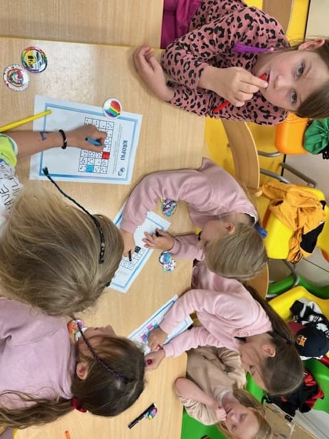 Klasa 1a na kreatywno-sportowych warsztatach w Młodzieżowym Domu Kultury Wilanów