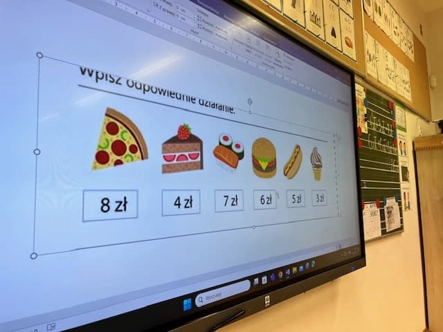 Matematyka w praktyce w klasie 1a