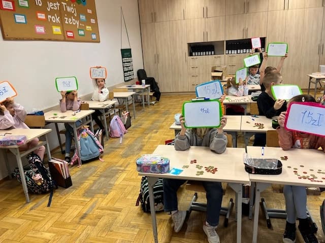 Matematyka w praktyce w klasie 1a