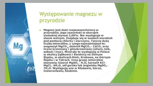 Wiem co jem-PREZENTACJA O MAGNEZIE