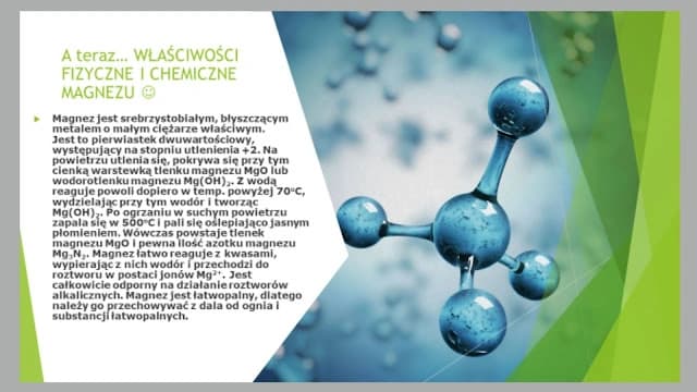 Wiem co jem-PREZENTACJA O MAGNEZIE