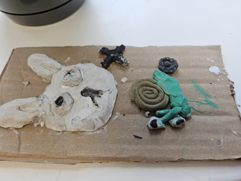 Zajęcia plastyczne z Panią Dorotką Dragan.