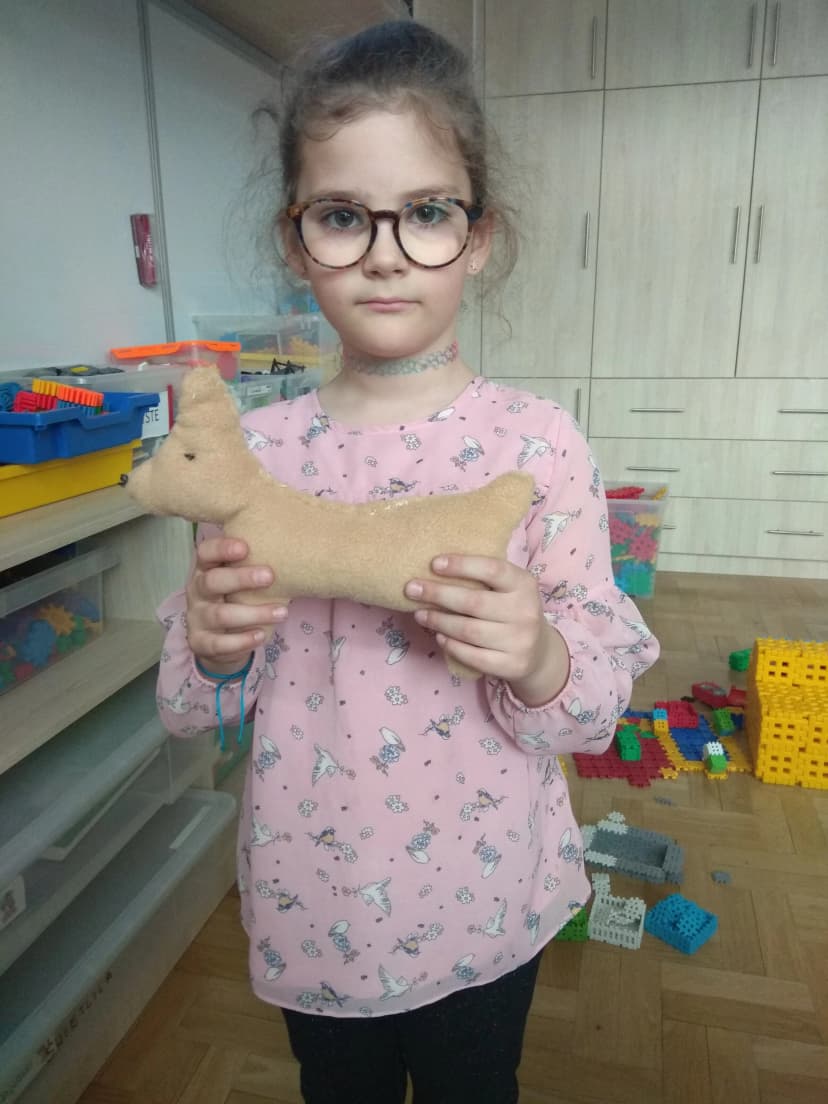 Przytulanki powstały pod okiem pani Agnieszki