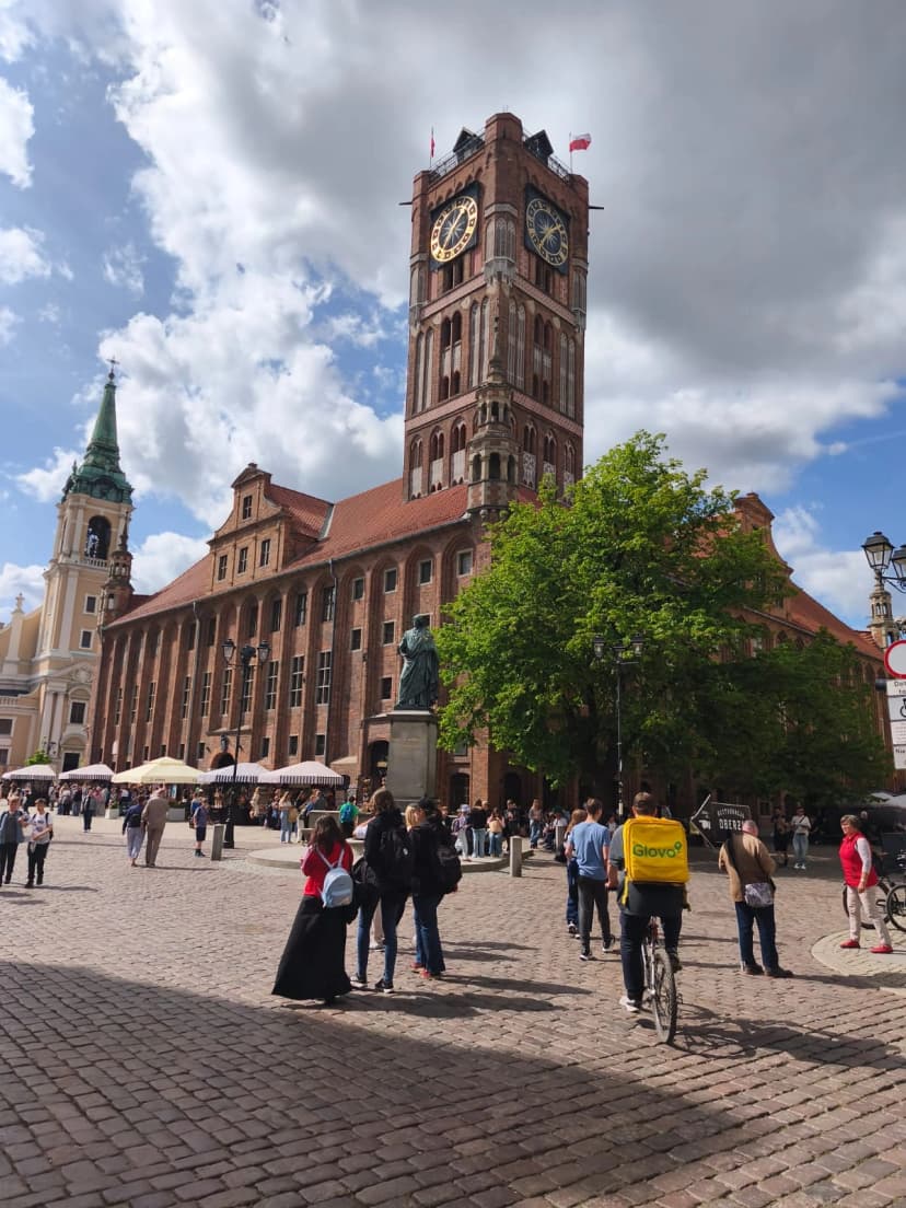 Klasa 4 a i 4 b w Toruniu