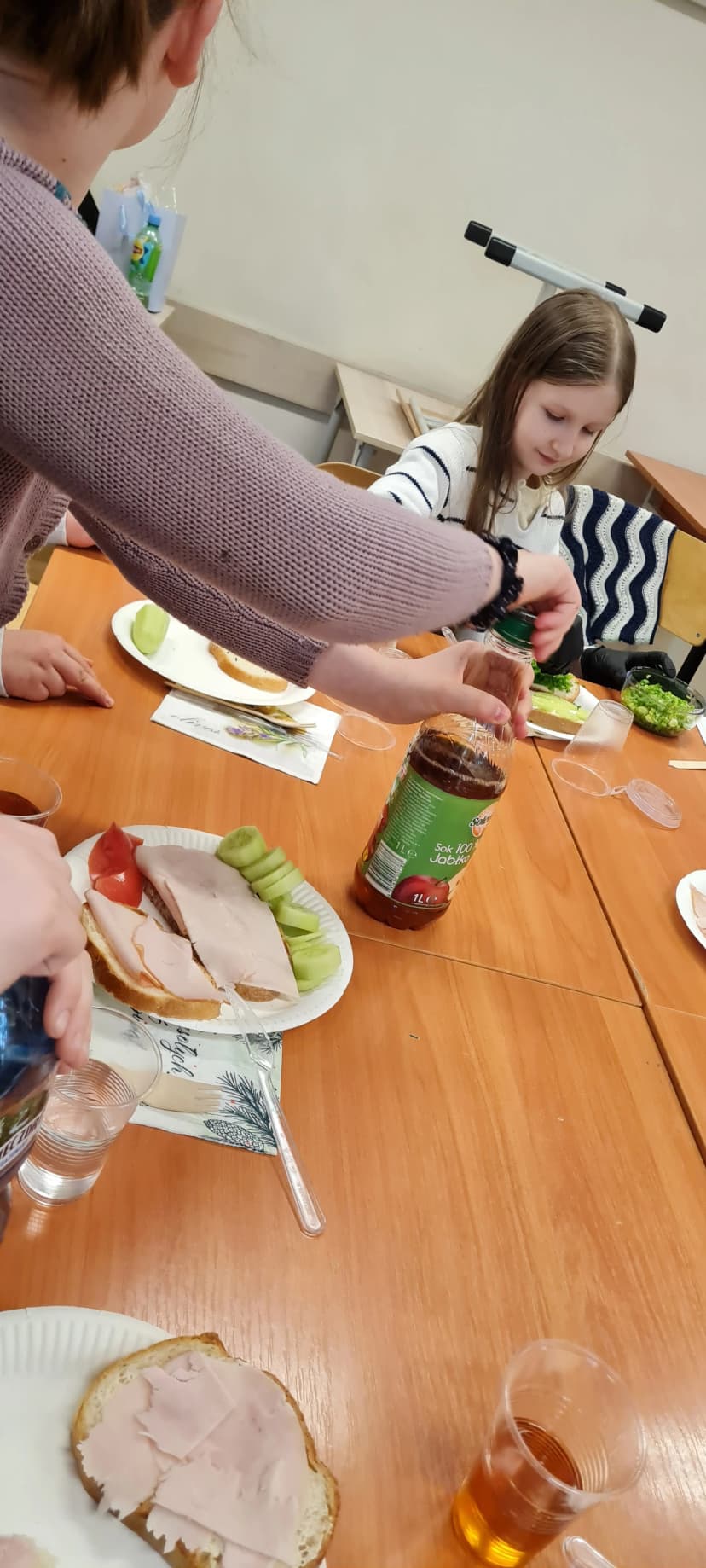 Zdrowe śniadanie w 3a