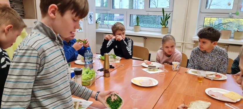 Zdrowe śniadanie w 3a