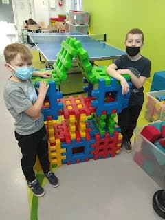 Po feriach klocki i tunel animacyjny