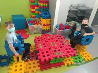 Po feriach klocki i tunel animacyjny