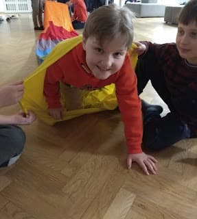 Po feriach klocki i tunel animacyjny