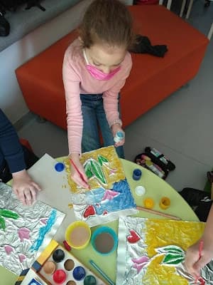 Przedwiośnie w świetlicy szkolnej...