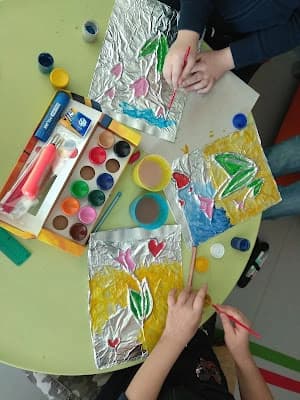 Przedwiośnie w świetlicy szkolnej...